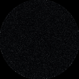 Deep Black Quartz Corian Rond 12 mm
