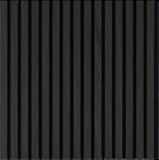 Akoestisch paneel - Zwart eiken look 60 x 240 cm 