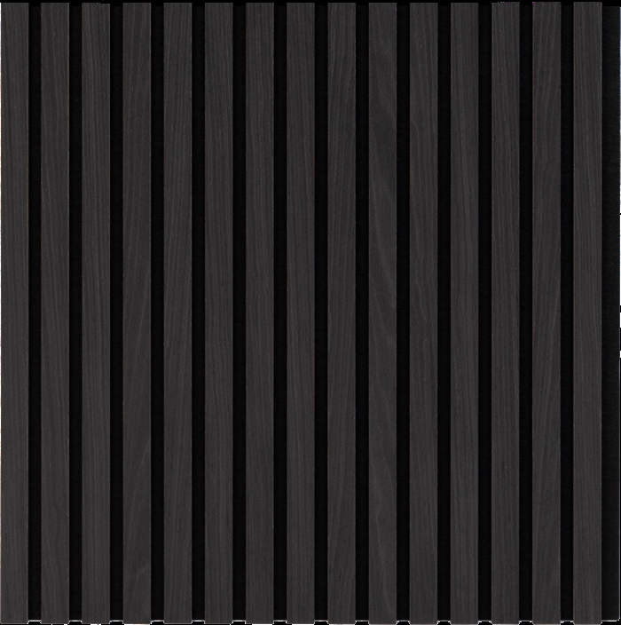 Akoestisch paneel - Zwart eiken 60 x 240 cm 