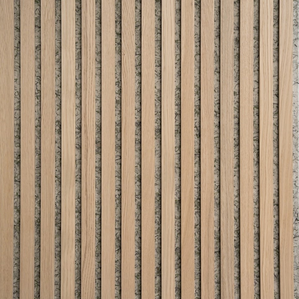 Akoestisch paneel Green Option - Eiken met bruin MDF 60 x 240 cm