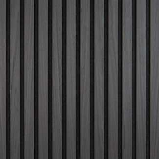 Akoestisch paneel - Zwart eiken 60 x 240 cm