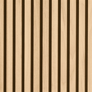 Akoestische panelen - Onbehandeld eikenfineer 60 x 240 cm
