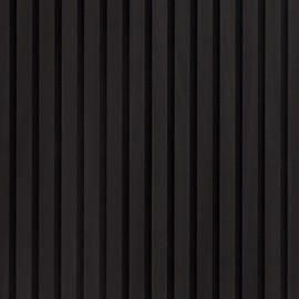 Akoestische panelen - Zwart geolied gerookt eiken fineer 60 x 240 cm
