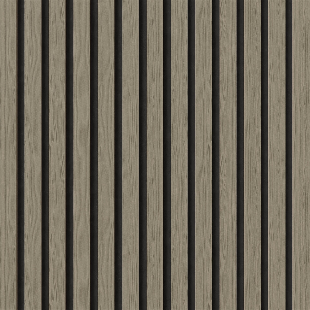 Brandvertragend akoestisch paneel - Grijs eikenfineer 60 x 248 cm