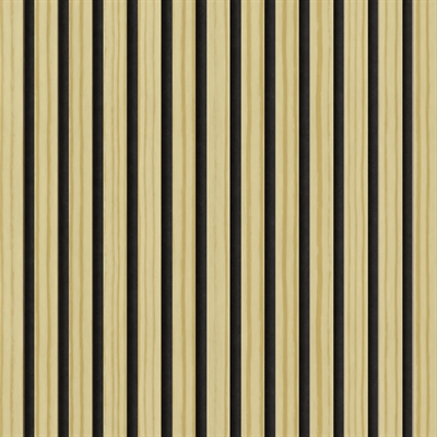 Brandvertragend akoestisch paneel - Dennenfineer 60 x 248 cm