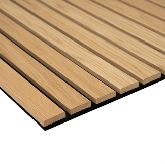 LUX Akoestisch Paneel - Gelakt Wit Eikenfineer 60 x 240 cm