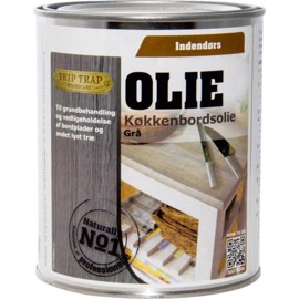 Grijs keukenwerkbladolie 0,75 l