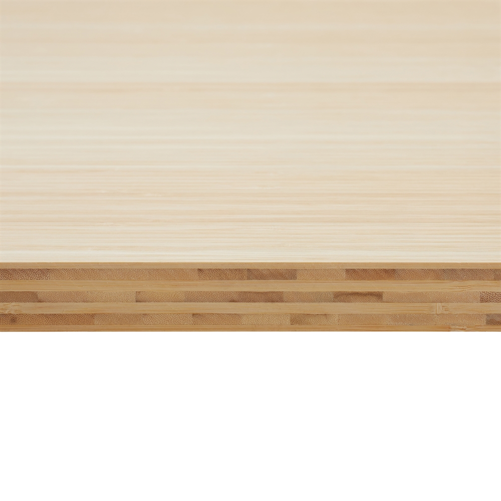 30 mm massief houten paneel in bamboe natuur op maat