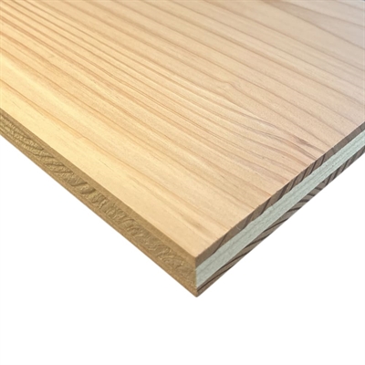 Gelamineerd houten paneel Douglas | Binderholz 3-laags gelamineerd houten paneel