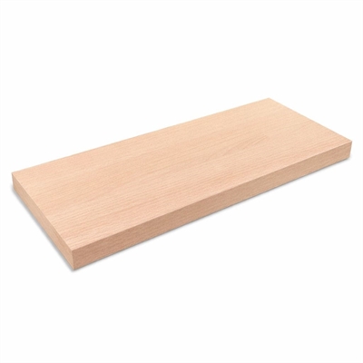 Plank van massief beukenhout