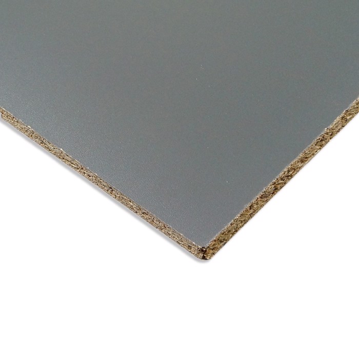 Antracietgrijs melamine spaanplaat